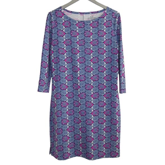 New Vineyard Vines Dress M AngelFish Stretch Knit - Picture 3 of 6